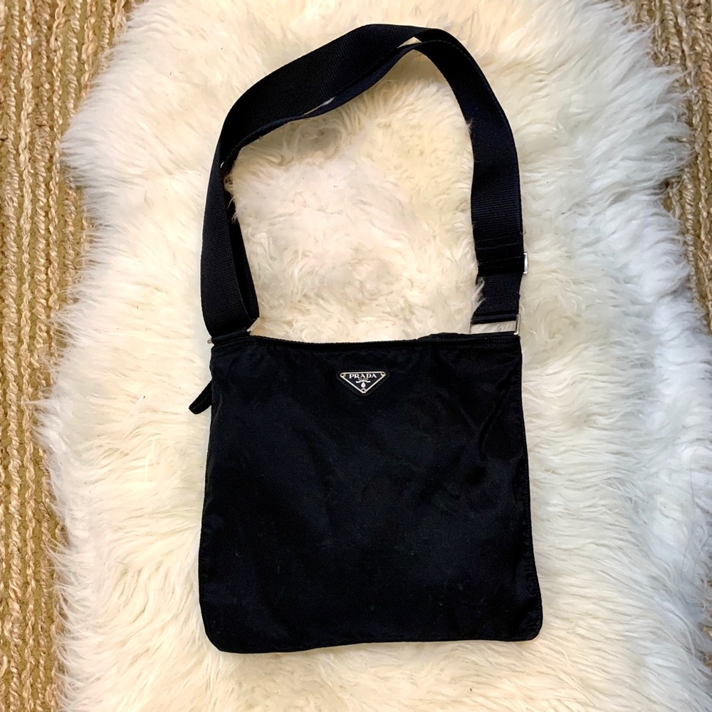 Authentic Black PRADA Crossbody Bag